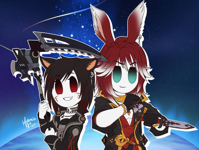FFXIV OCs (trabajo de comisión) FFXIV OCs (trabajo de comisión)